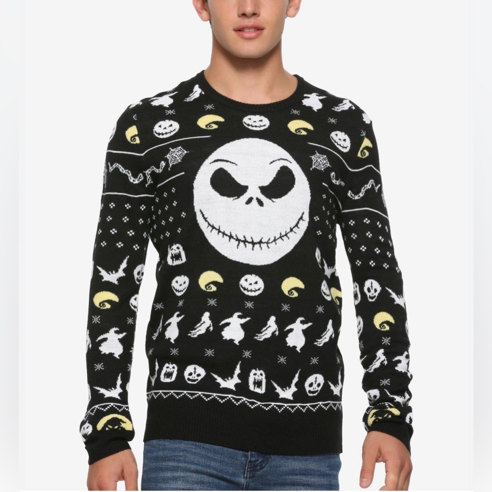 Nightmare Before Christmas Fair Isle Sweater size XXL